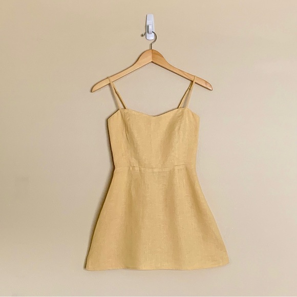 Reformation | Audrey Linen Mini Dress - Picture 2 of 9